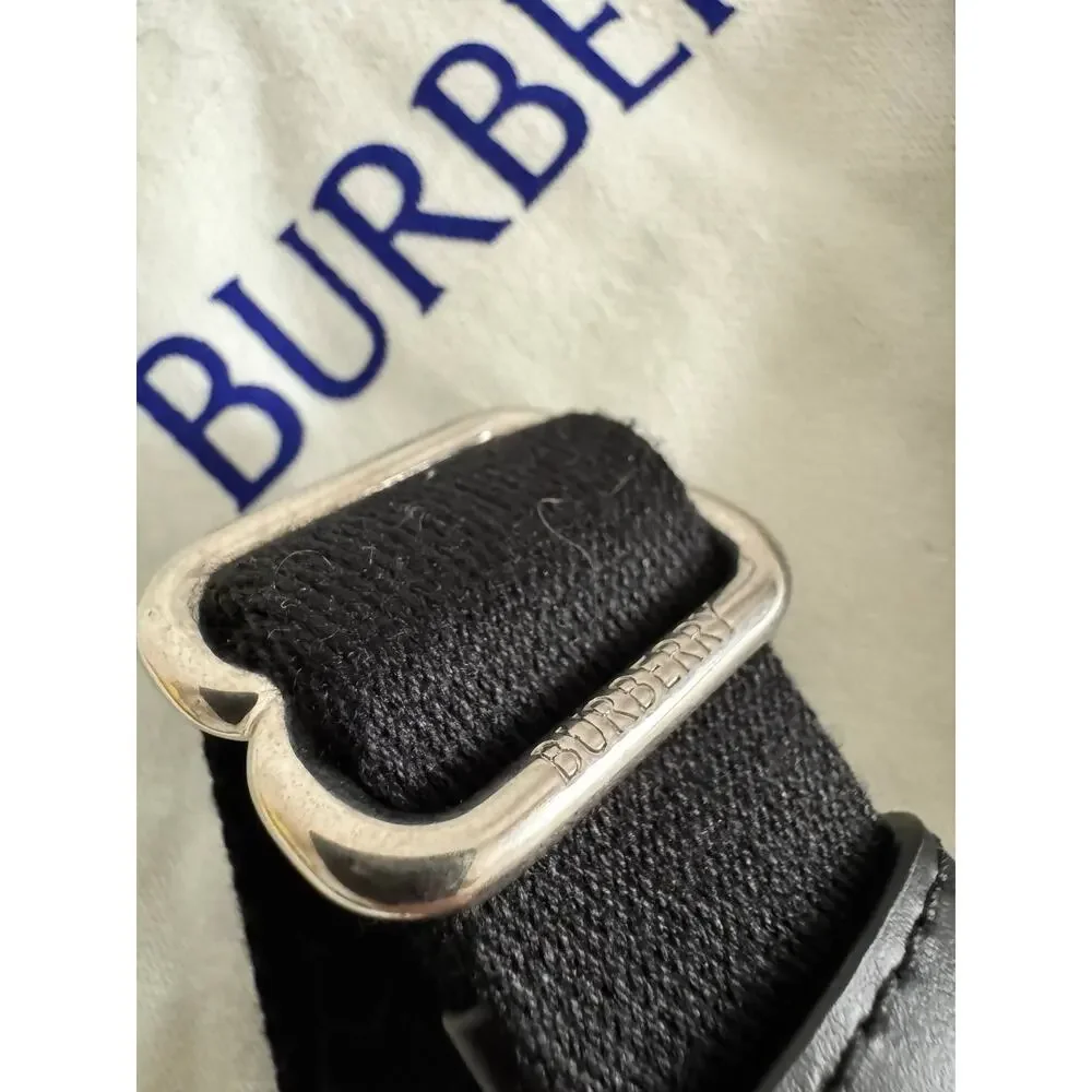 Burberry Vintage Check Beige Fleece Crossbody Bag